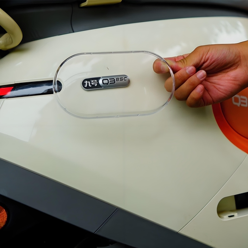 适用新款九号Q380c/Q385c高清仪表罩Qz3mix防刮Q3保护罩改装配件 - 图1