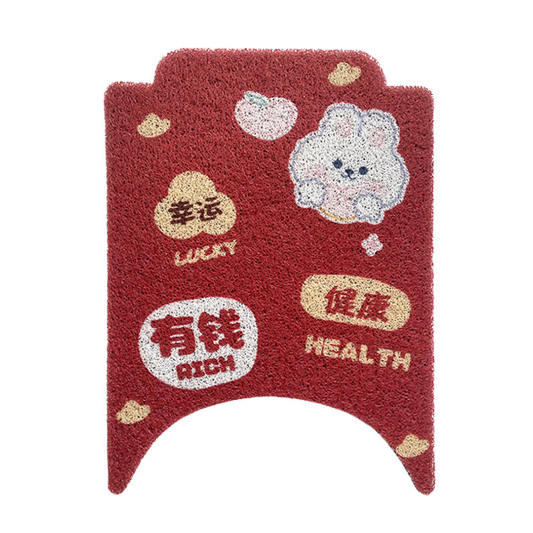 适用九号Q80C电动车脚垫Q85C可爱卡通防水防滑丝圈脚踏垫Q70C装饰,淘宝优惠券,粉丝福利购,淘宝优惠卷