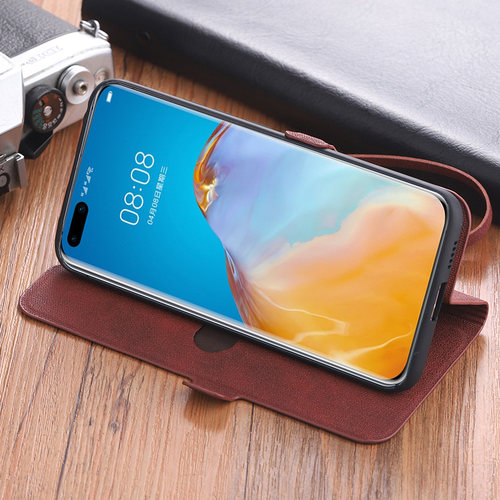 华为优畅享20手机壳智选U-MAGIC畅享20plus保护复古皮套5G翻盖全包VP001防摔205G软Umagic男款女士002潮支架P - 图3