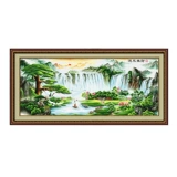 Крест -Шайт -пейзажная живопись большая гостиная Добро пожаловать на ландшафтную землю