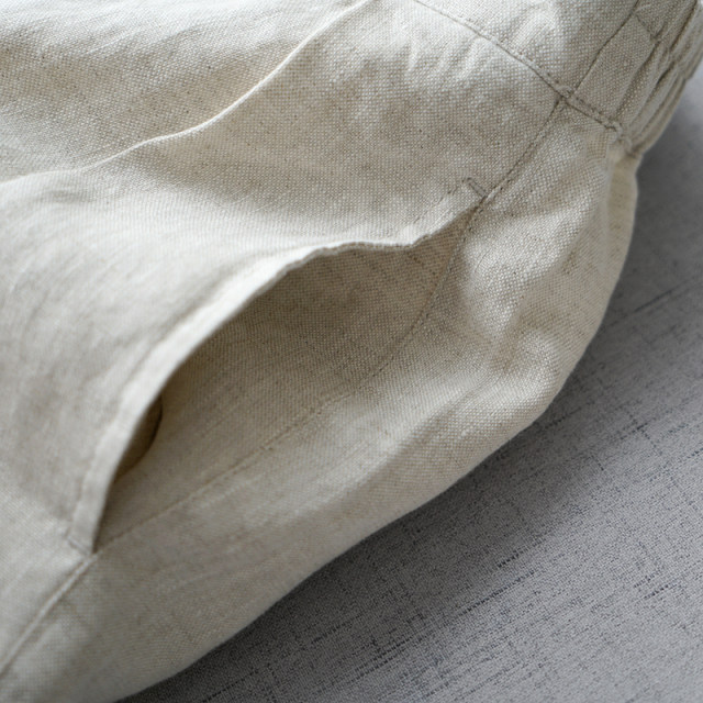 ໂສ້ງຂາຍາວ linen ຄຸນນະພາບໃໝ່ລະດູໃບໄມ້ປົ່ງ