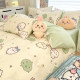 Usaqi pure cotton bed four-piece set full cotton