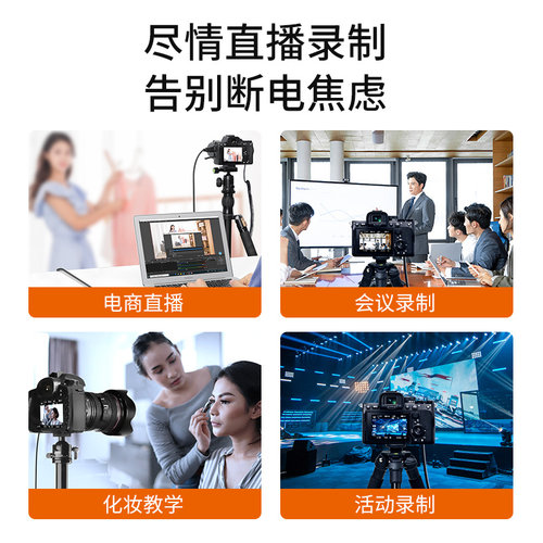 劲码blf19e假电池外接电源适配器适用松下S5/S5K/S52X/gh5m2/s5mark2 GH6 GH5S GH4 GH3 G9相机视频直播BLK22 - 图1