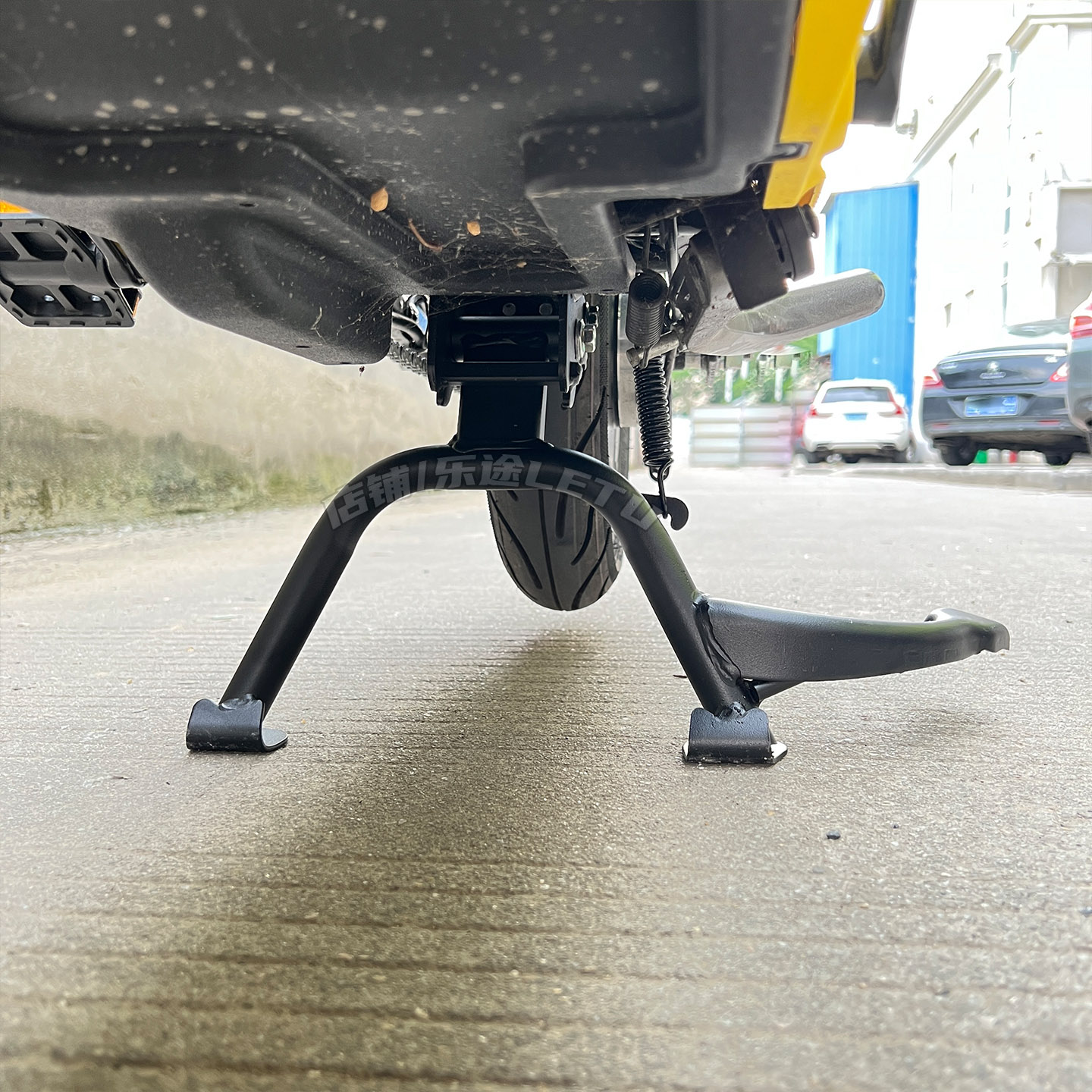 适用九号电动车Q30C/QZmix脚架双撑Q90脚撑中撑大脚架撑改装配件 - 图3