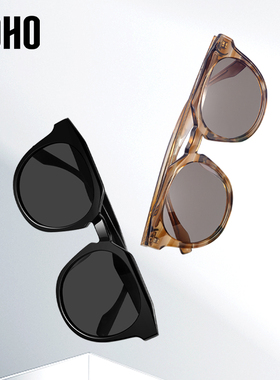 LOHO遮阳防晒圆形高级感男女墨镜
