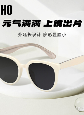 复古墨镜LOHO网红风偏光防晒男女