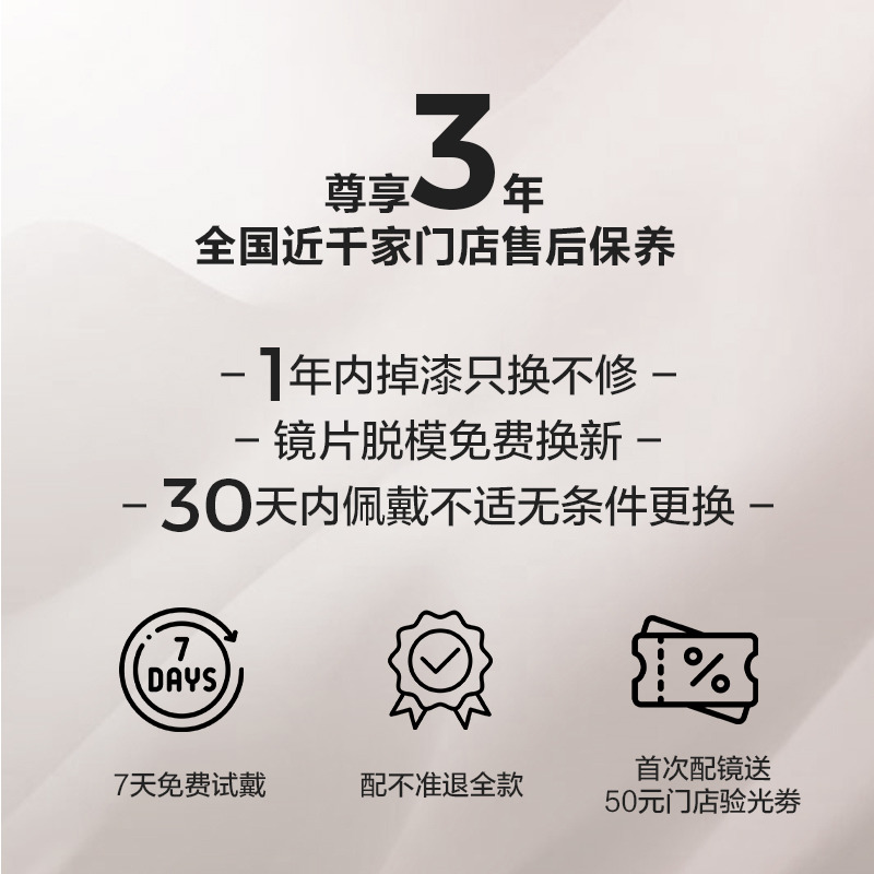 LOHO超轻近视眼镜女可配度数眼镜框素颜眼镜片配镜男防蓝光眼镜架-图3