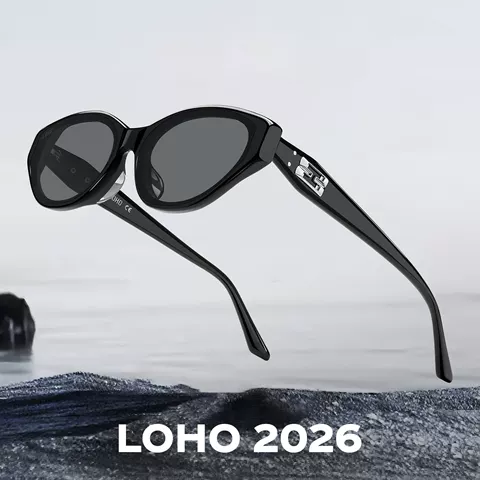 【方圆脸巨显小】LOHO防晒墨镜女2026新款防紫外线玳瑁猫眼太阳镜 图片 3