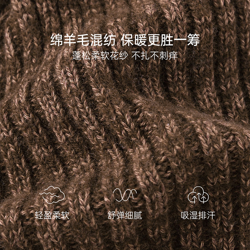 babylove宝宝毛线帽秋冬羊毛保暖包头帽外出防风针织帽婴幼儿帽子,淘宝优惠券,粉丝福利购,淘宝优惠卷