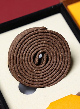 高端珍藏棋楠盘香家用室内沉香檀香办公茶室香薰天然香料助眠安神