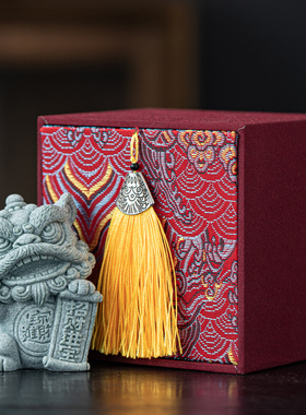 青砂石招财新中式桌面醒狮送礼品