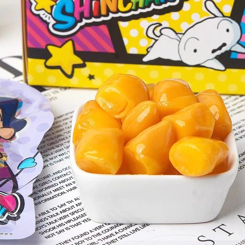 Dobby哆比果C啵皮芒果百香果橙子果汁软糖蜡笔小新联名休闲零食 - 图3