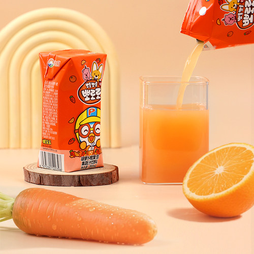 啵乐乐儿童乳酸菌果汁饮料200ml葡萄草莓复合果汁益生菌loopy露比 - 图2