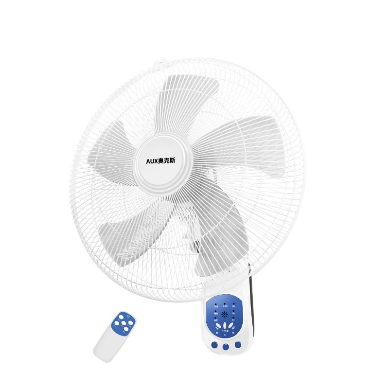 奥克斯电风扇壁挂遥控壁扇挂壁式静音家用宿舍墙壁扇工业餐厅电扇 - 图3