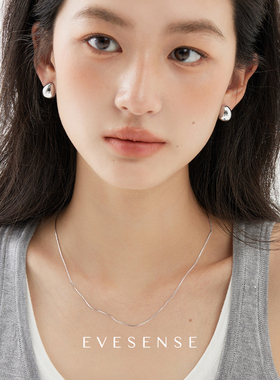 EVESENSE纯银系列简约高级锁骨链