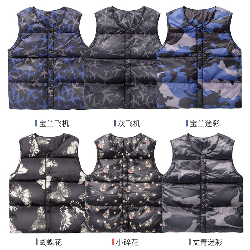 宝宝羽绒内胆马甲儿童校服内搭鸭绒背心孩子轻薄保暖马夹印花坎肩,淘宝优惠券,粉丝福利购,淘宝优惠卷