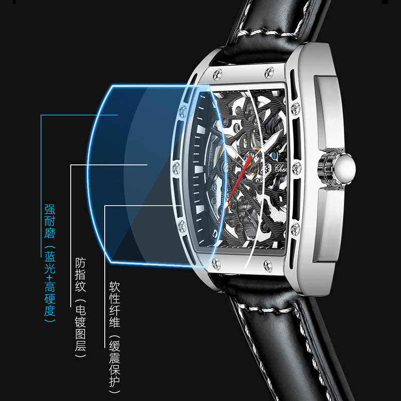 瑞士正品全自动机械男士十大手表 乔治伯爵手表国产腕表