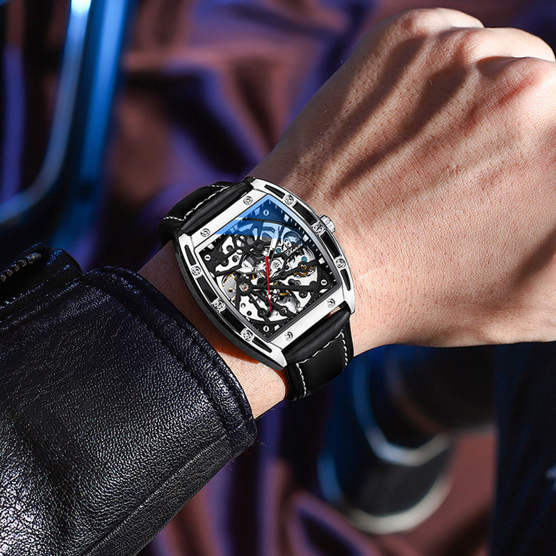 瑞士正品全自动机械男士十大手表 乔治伯爵手表国产腕表