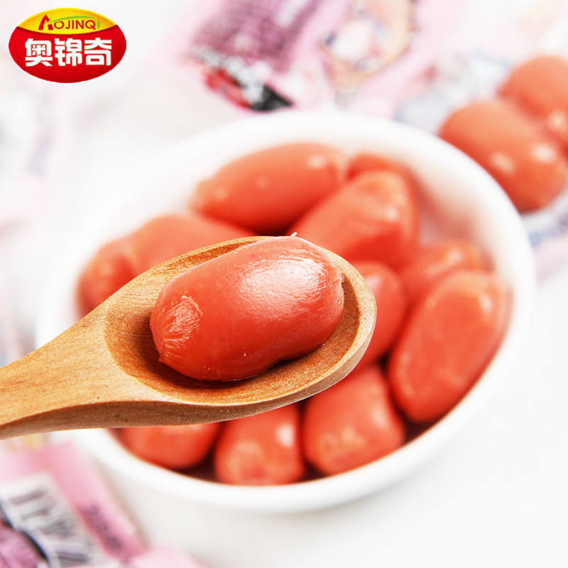 奥锦奇大拇哥小香肠小包装火腿肠 点途食品猪肉类