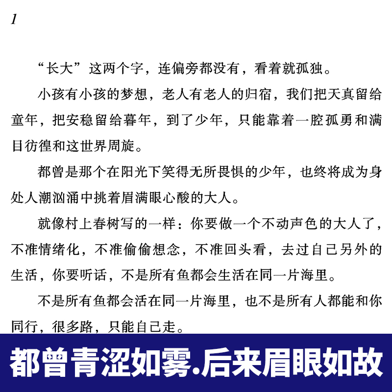 正版现货 你来人间一趟总要活得漂亮 以53篇温馨治愈的故事帮助我们走出迷茫正视孤独获得直面生活的勇气成功励志小说书籍 - 图2