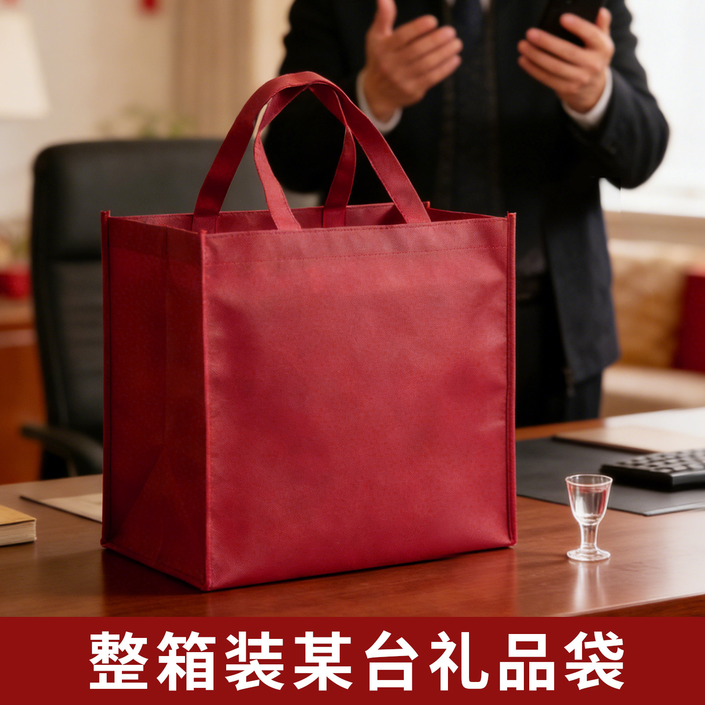 无纺布手提袋定制logo礼品袋环保袋整箱装某台现货加厚大容量,淘宝优惠券,粉丝福利购,淘宝优惠卷