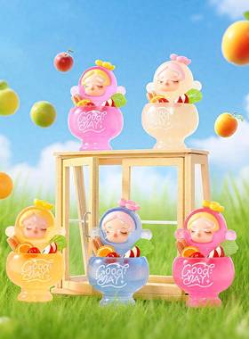 夜光水果酒杯萌粒树脂diy配件钥匙扣桌面迷你摆件盲盒对对碰