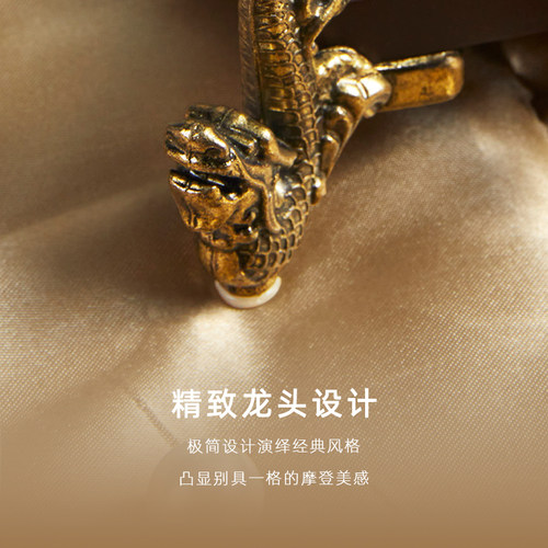 韵升雷曼士Y50L1龙头玻璃音乐盒创意生日礼物商务团购摆件 - 图1