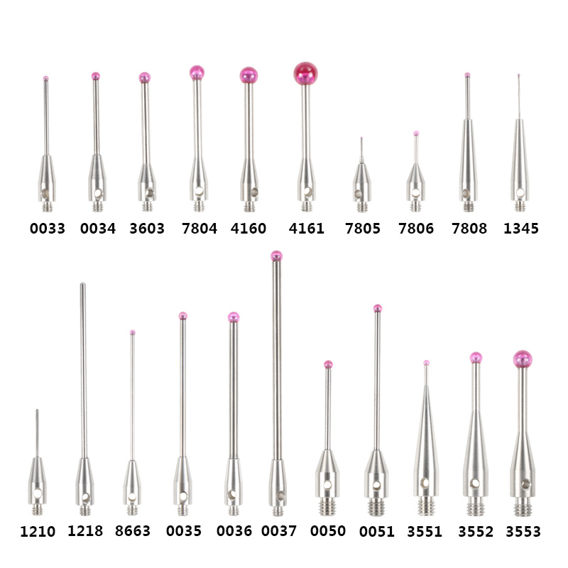三坐标测针测头三次元测针0.5/1.0/球头红宝石测头测针M2M3 - 图3