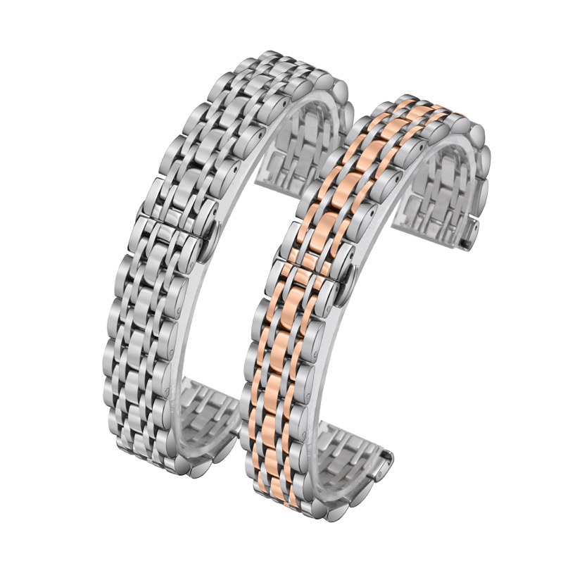 丹灵公主手表带钢带阿玛尼精钢表带 丹灵公主配件