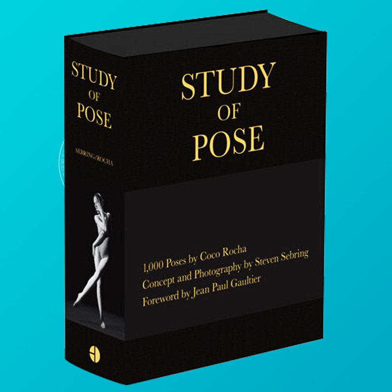 Study of Pose 1000 Poses 英文原版艺术书籍 一千种姿势 Coco Rocha 精装进口英语摄影书 拍照姿势可可罗查的1000个姿势 英文版