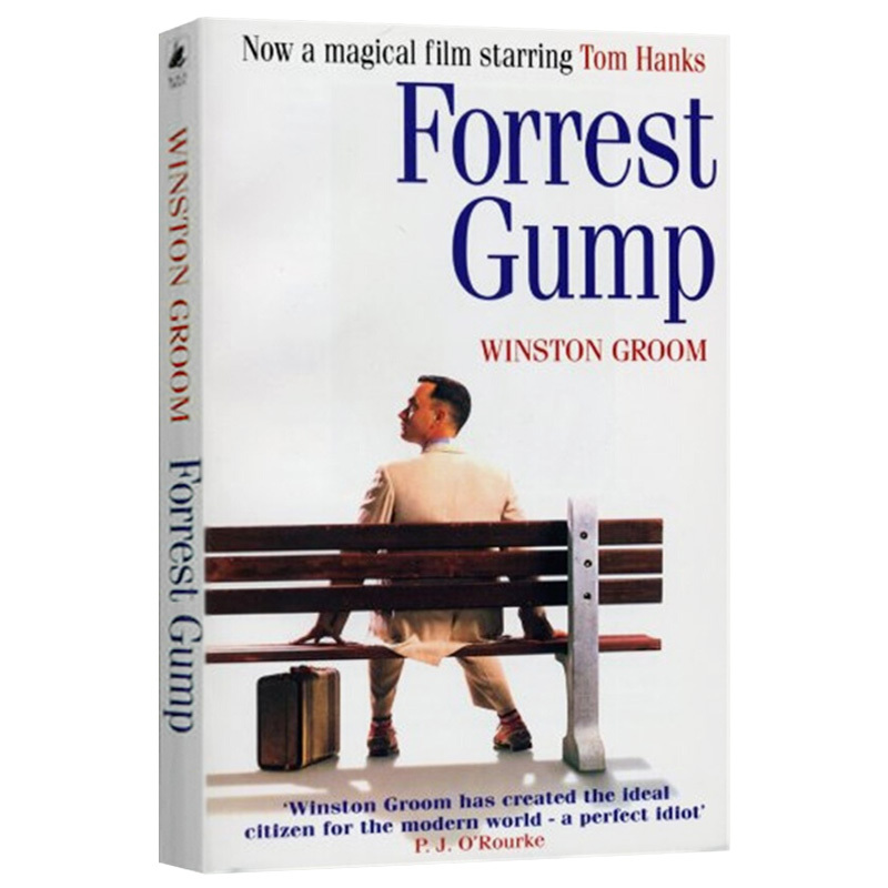 阿甘正传 Forrest Gump (Film Tie-In) 进口书英文原版外版书 经典小说读物 青少年小学生课外阅读书籍 - 图1