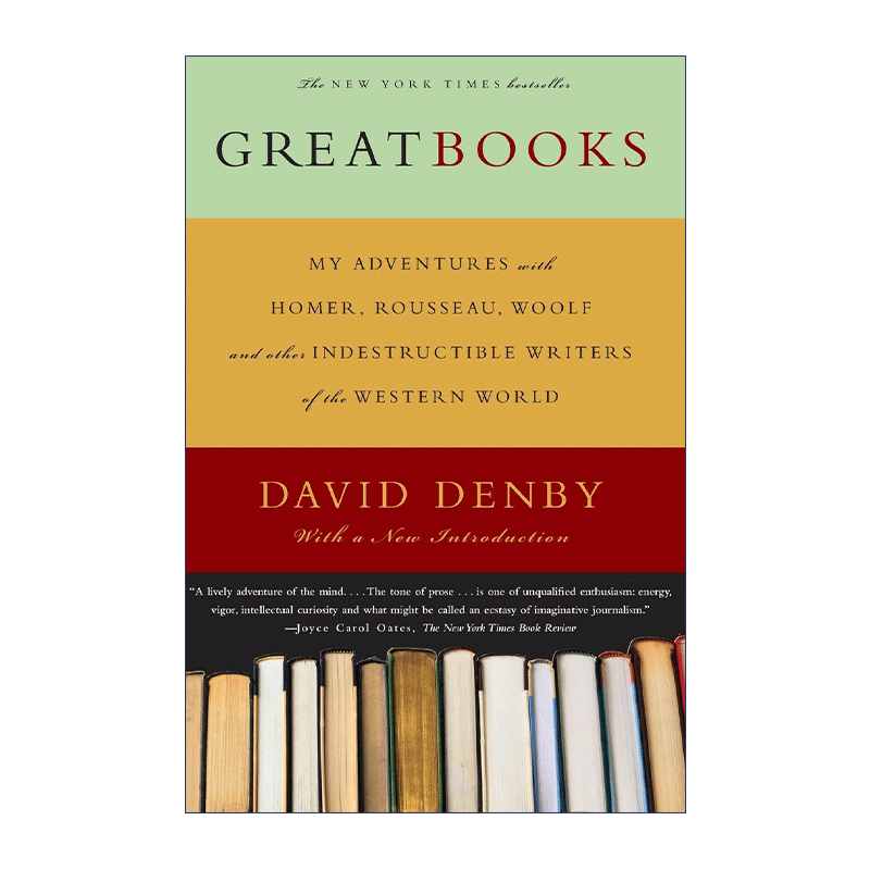 英文原版 Great Books 伟大的书 我与西方世界不朽作家的历险记 英文版 进口英语原版书籍