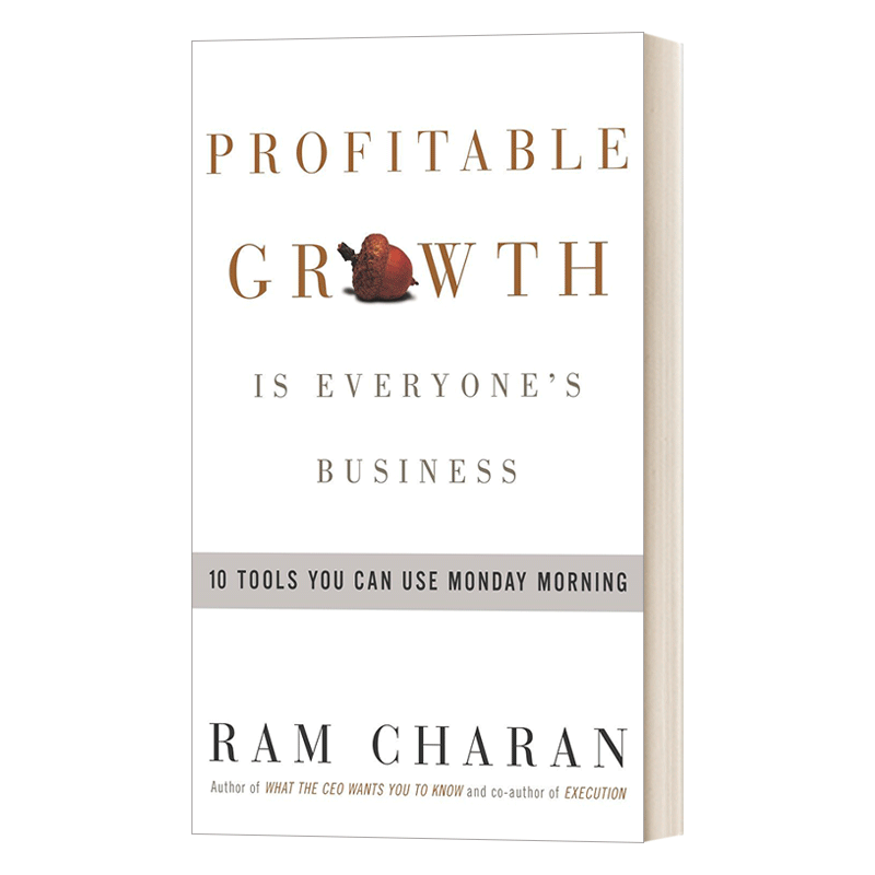 英文原版 Profitable Growth is Everyone's Business 持续增长 企业持续盈利的10大法宝 Ram Charan拉姆·查兰 英文版 进口书籍 - 图0