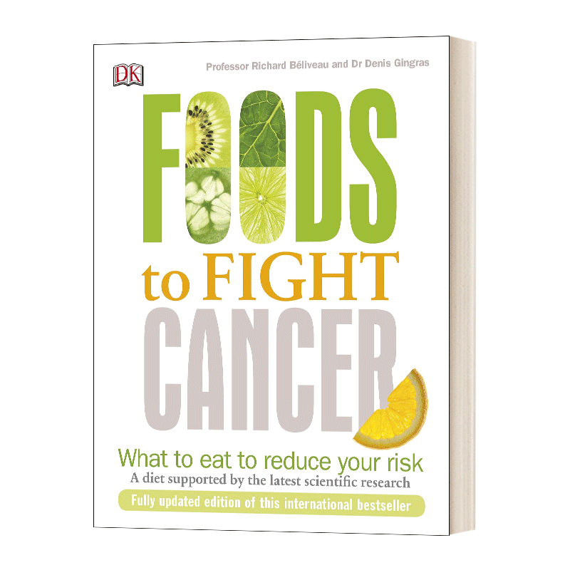 英文原版 Foods to Fight Cancer 抗癌食品 健康预防抵抗癌症食品指南读物 DK生活科普百科 英文版 进口英语原版书籍 - 图0