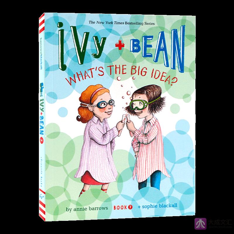 进口英文原版正版 Ivy and Bean What's the Big Idea?艾薇和豆豆系列 儿童桥梁章节书 英语启蒙读物 7-12岁纽约时报畅销书 - 图0