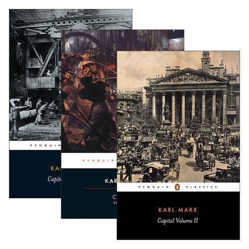 英文原版 Capital 1-3资本论1-3册套装卡尔马克思 Karl Marx经济学 Penguin Classics企鹅经典英文版进口英语原版书籍-图1