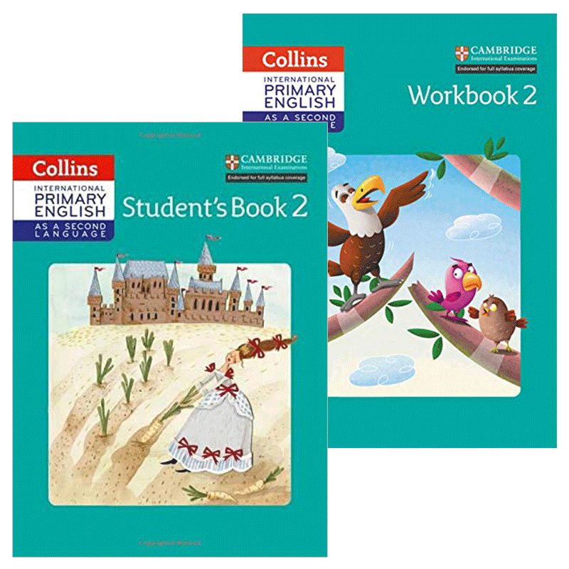 英国国际学校小学二年级英语教材练习册2册 英文原版 Collins Primary English Student's Book Workbook Stage 2剑桥小学学生用书