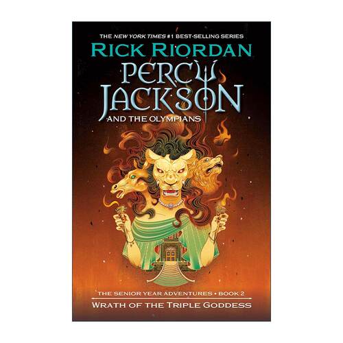 英文原版 Percy Jackson and the Olympians 07 波西杰克逊与奥林匹斯7 三相女神之怒 精装 英文版 进口英语原版书籍 - 图0