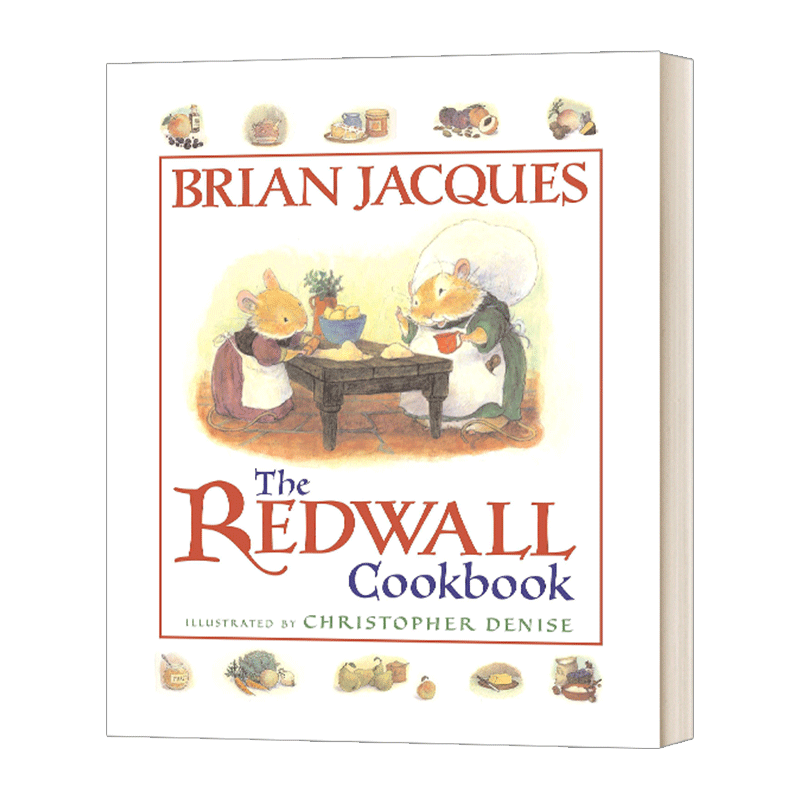 英文原版 Redwall Cookbook 红城王国食谱 英文版 进口英语原版书籍儿童图书 - 图0