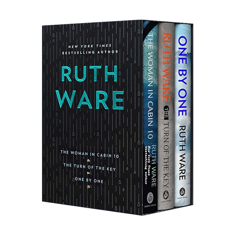 英文原版 Ruth Ware Boxed Set 露丝·韦尔3册套装 含十号仓的女人 征人启示 一个接一个 英文版 进口英语原版书籍
