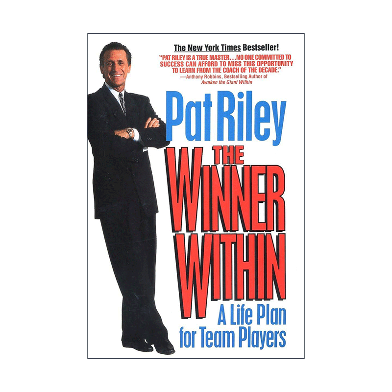 英文原版 The Winner Within 内心的赢家 团队成员的人生计划 火箭 湖人 NBA篮球教练Pat Riley 帕特·莱利 进口英语原版书籍