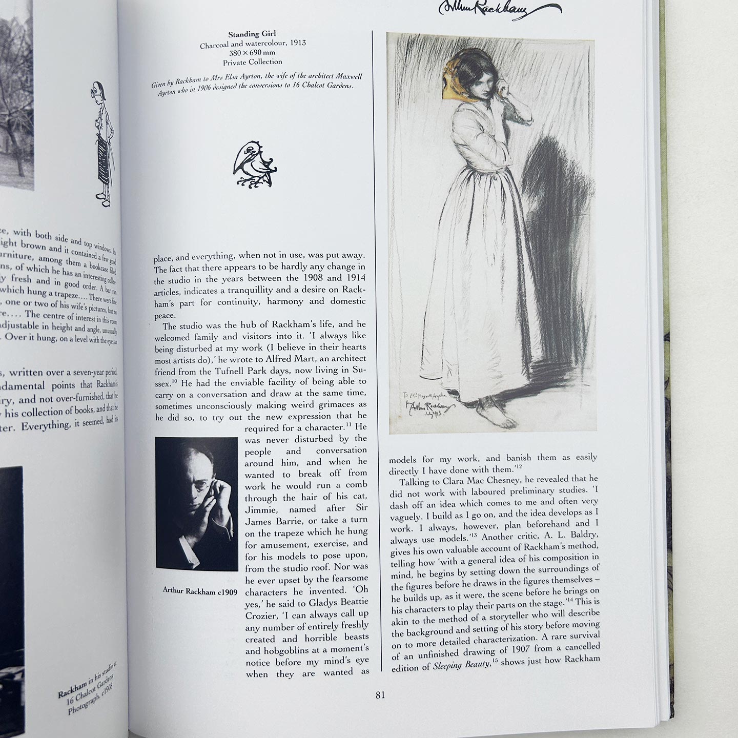 英文原版 Arthur Rackham 亚瑟·拉克姆传记 插画作品集 20世纪初插画黄金时代的伟大插画家 精装 英文版 进口英语原版书籍