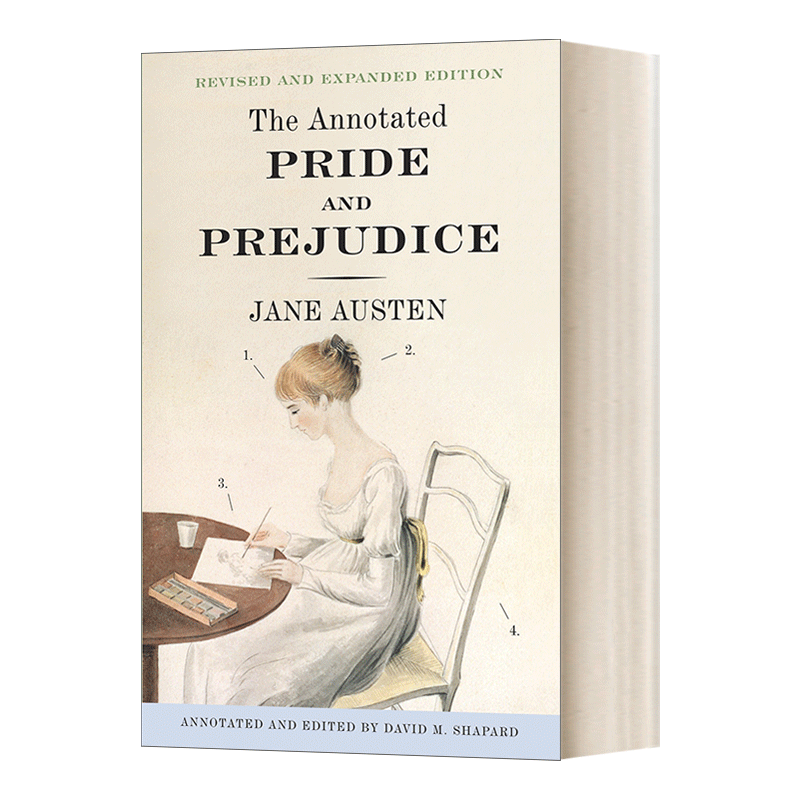 英文原版小说 The Annotated Pride and Prejudice 傲慢与偏见 带注释 英文版 进口英语原版书籍 - 图0