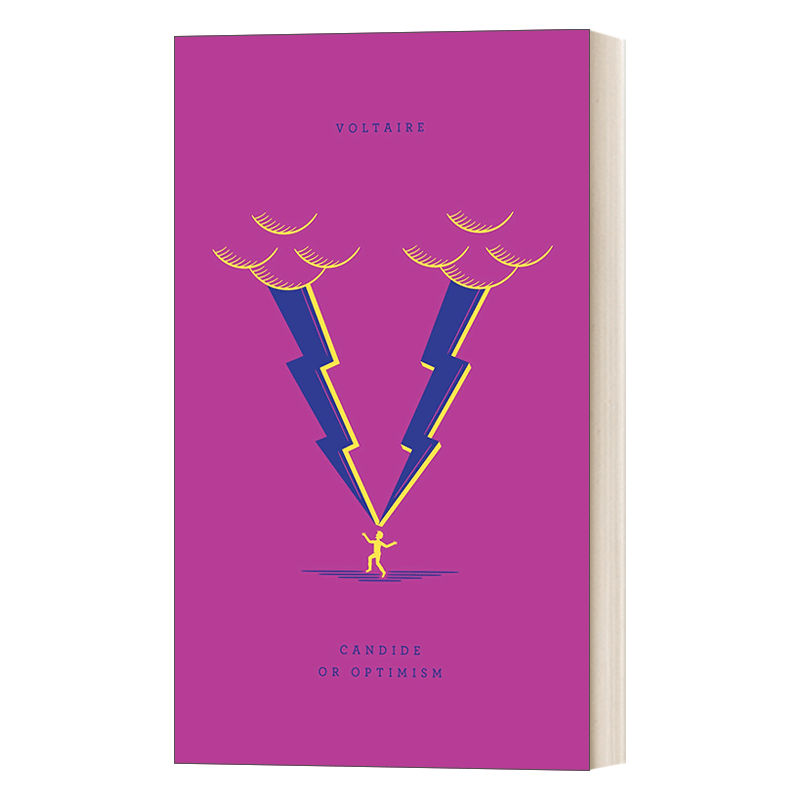 英文原版小说 Candide Or Optimism Penguin Drop Caps 老实人 企鹅大写字母经典系列 精装 英文版 进口英语原版书籍 - 图0
