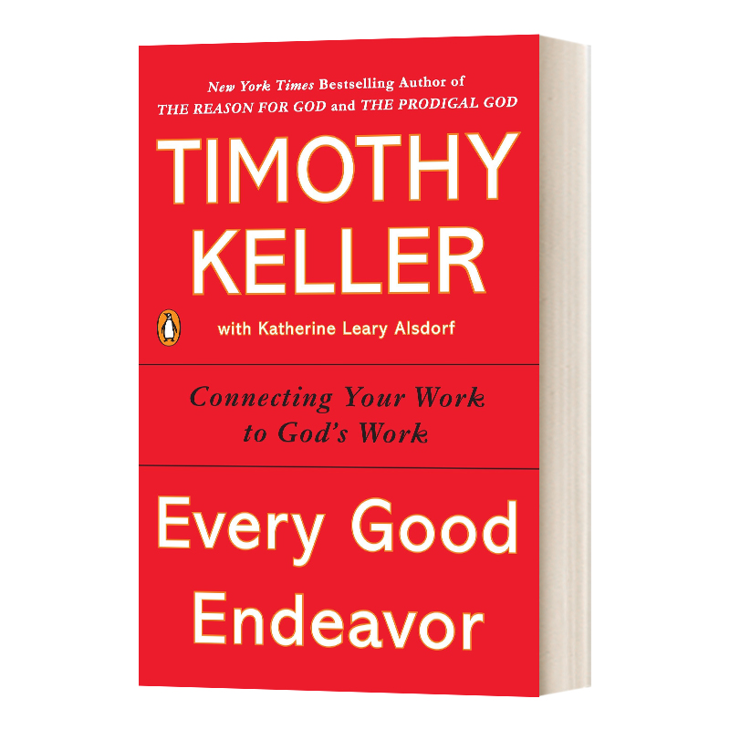 英文原版 Every Good Endeavor每一项努力英文版 Timothy Keller进口英语原版书籍-图0