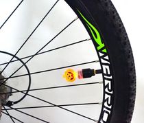 Suitable for brompton small cloth night riding Pumpkin Light Bike Air Mouth Balance Car Valve Core Mountain Bike