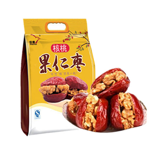 巨鹰果仁枣500g陕西特产零食榆林枣夹核桃仁夹大枣子独立包装食品 - 图1