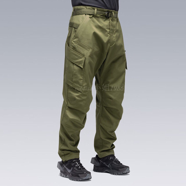 Molise Acronym P34e S Functional Multi Pocket Stitching Three Dimensional Tailoring Trousers