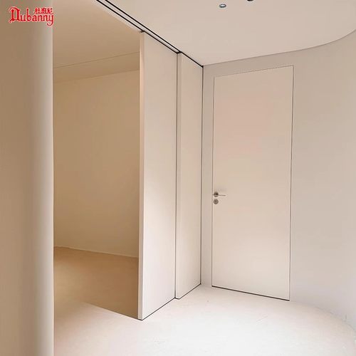 三联动推拉门阳台书房厨房木门卧室衣帽间定制隐形折叠移门隔断门 - 图0