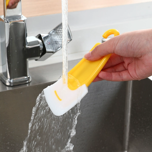 Силиконовый скребок в нижней части кастрюли чистый, резистентный скребок, кастрюля, сковорода, блюдо, блюдо, нежига